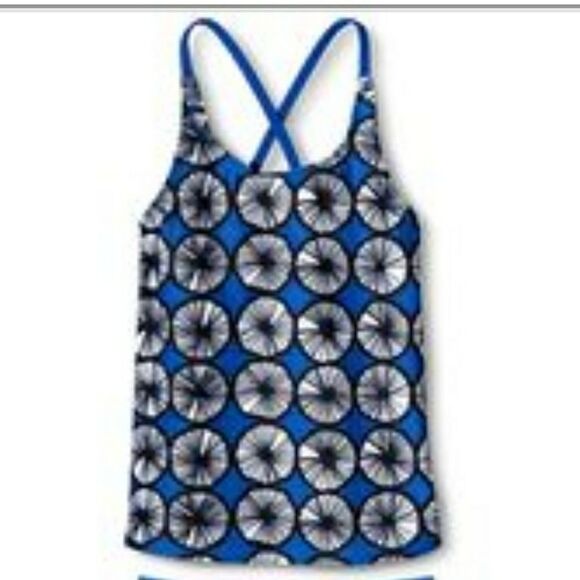 NWOT Merimekko Girls Tankini Top Blue - Picture 2 of 6